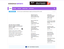 Tablet Screenshot of donohuereport.com